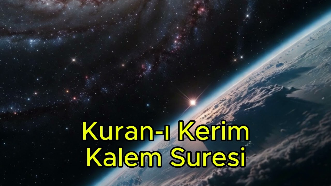 KALEM SURESİ -Türkçe Meali ve Anlamı #kuran  #sure #ayet