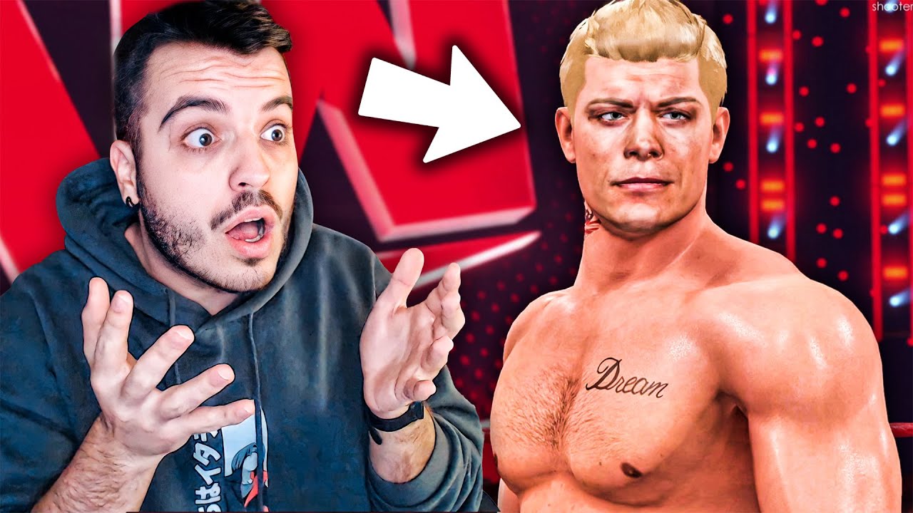 CODY RHODES REGRESA a RAW en el Modo Universo de WWE 2K22 😯