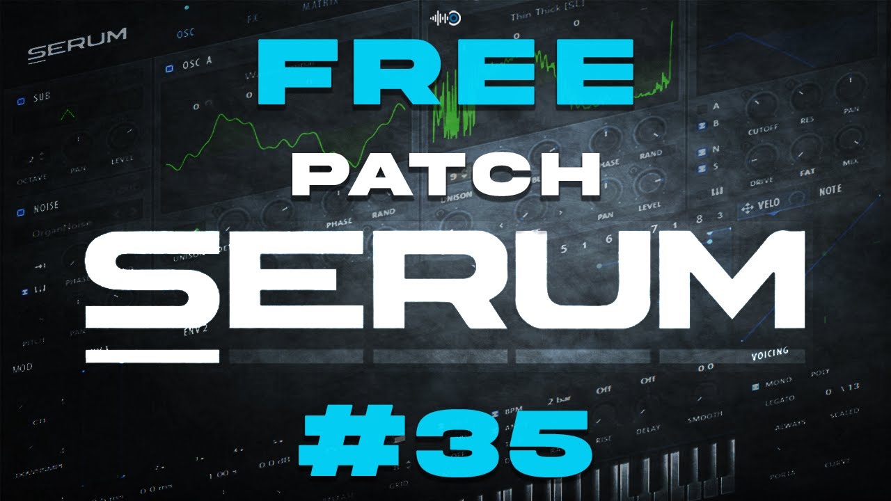 Techno lead preset  ( Xfer Serum Vst  free download )
