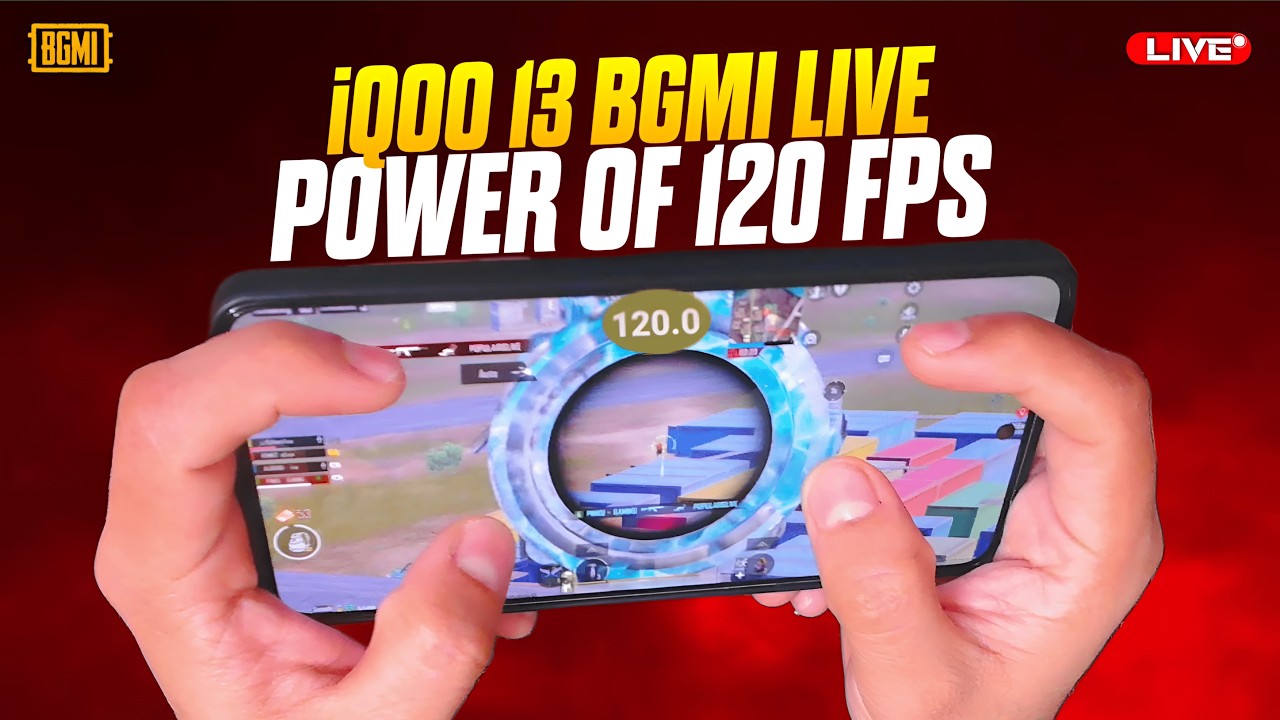 iQOO 13 120 FPS PERFORMENCE TEST AFTER 4.2 UPDATE🔥#bgmilive #120fps #iqoo13 #shortsfeed #shorts