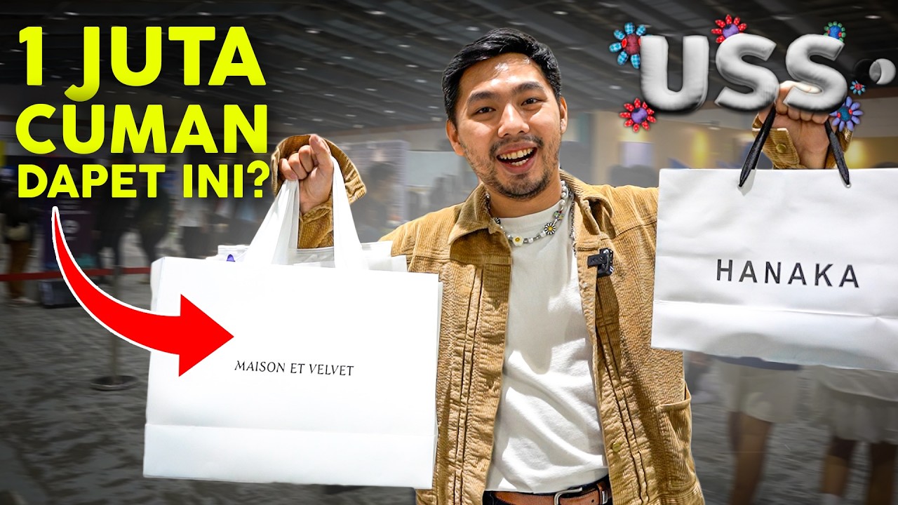 CHALLENGE BELANJA 1 JUTA DI USS 2024! INI YANG GUA DAPET!