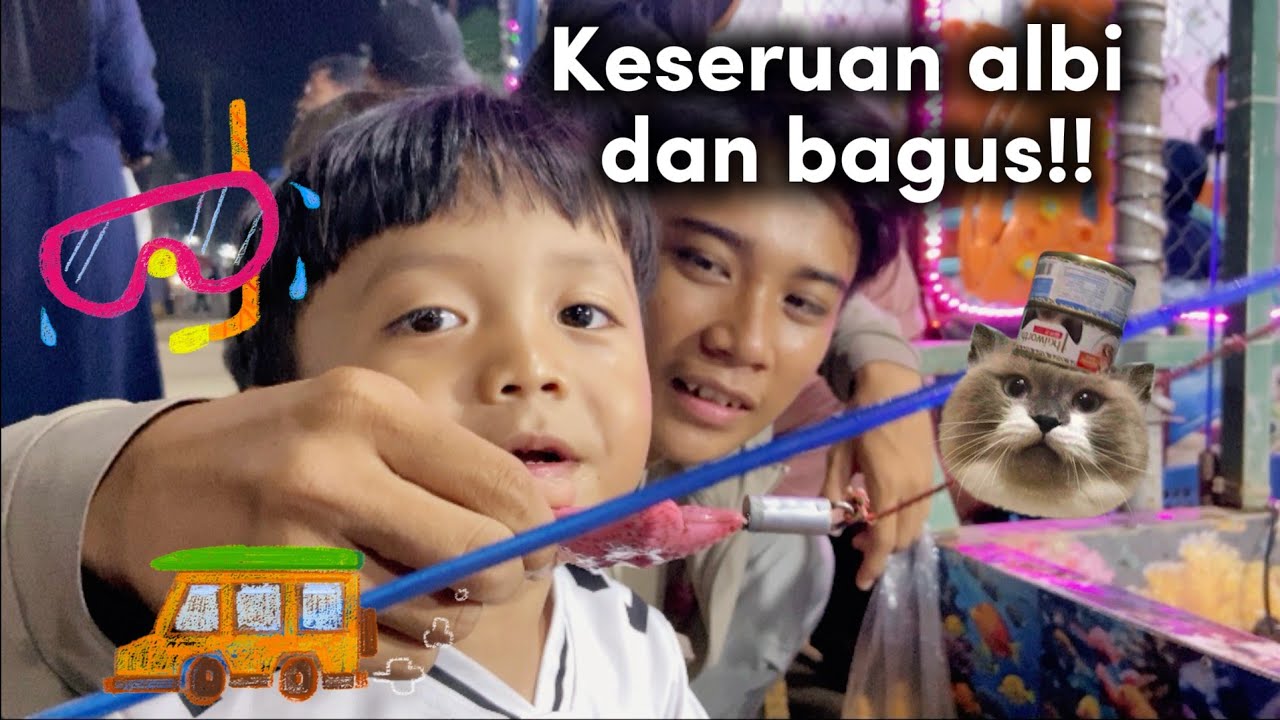 KESERUAN BAGUS DAN ALBI DI ISLAMIC CENTER!!