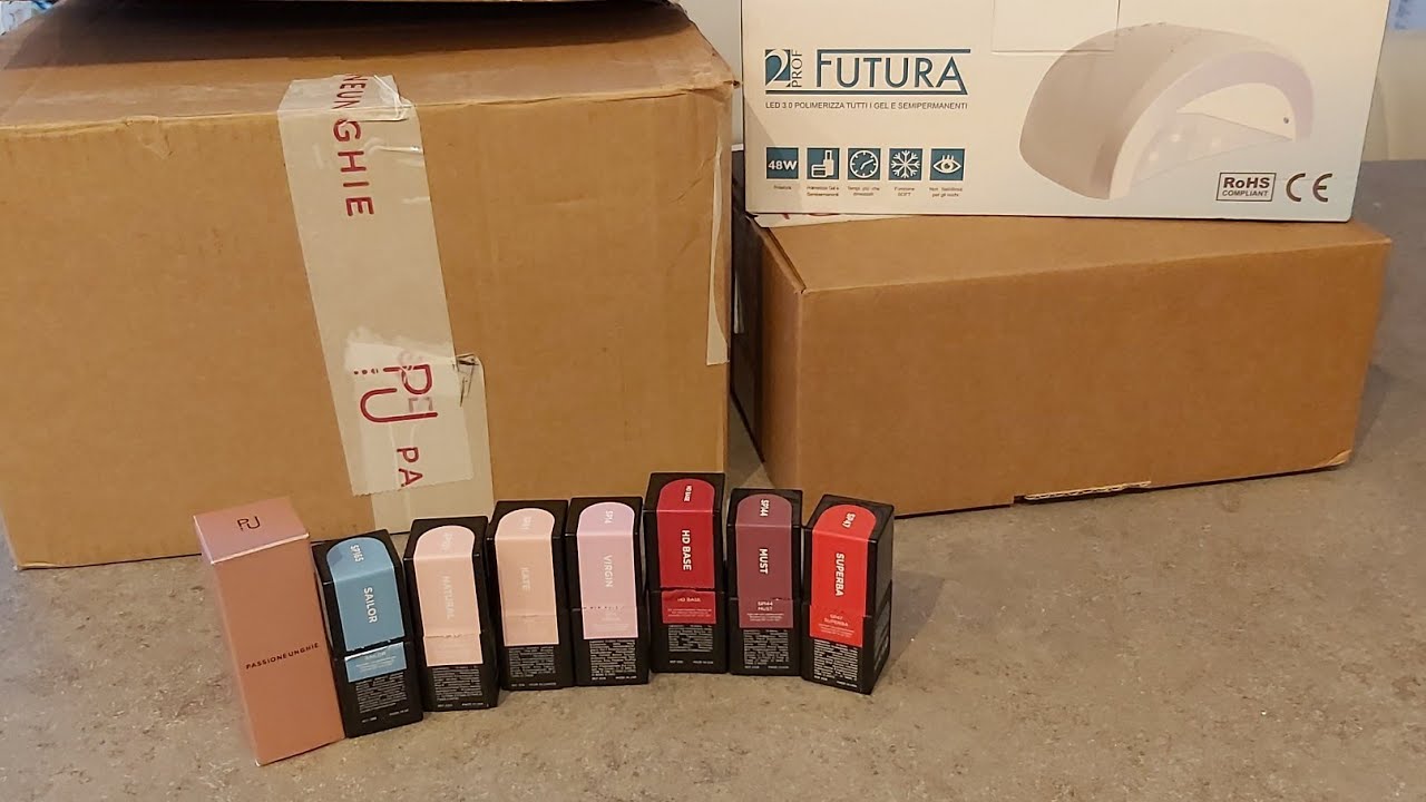 i miei primi ordini #passioneunghie..#unboxing (settembre e ottobre)