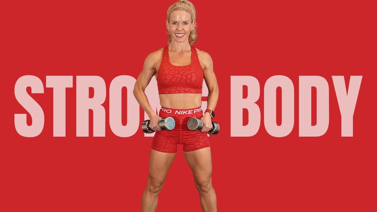 30 MINUTE FULL BODY STRENGTH WORKOUT WITH WEIGHTS 💪 | No Cardio | No Repeats | No Talking