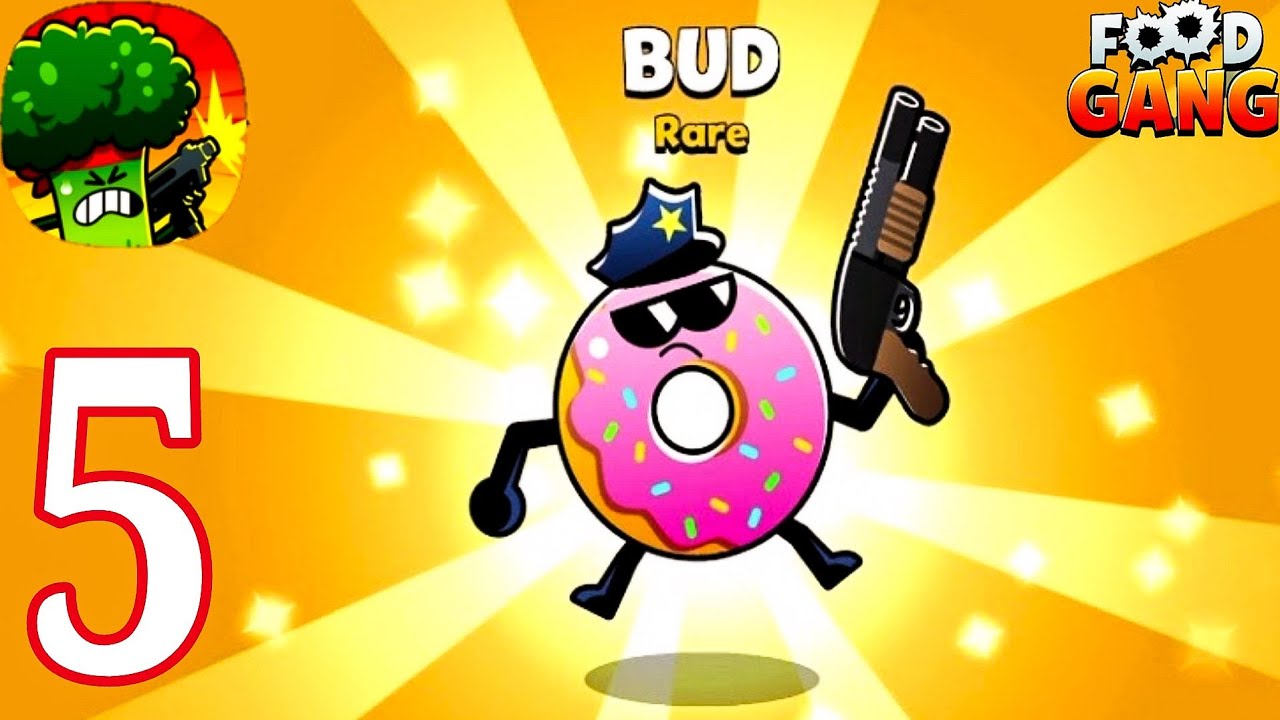 FOOD GANG - 'BUD' spray shotgun gameplay walkthrough part 5