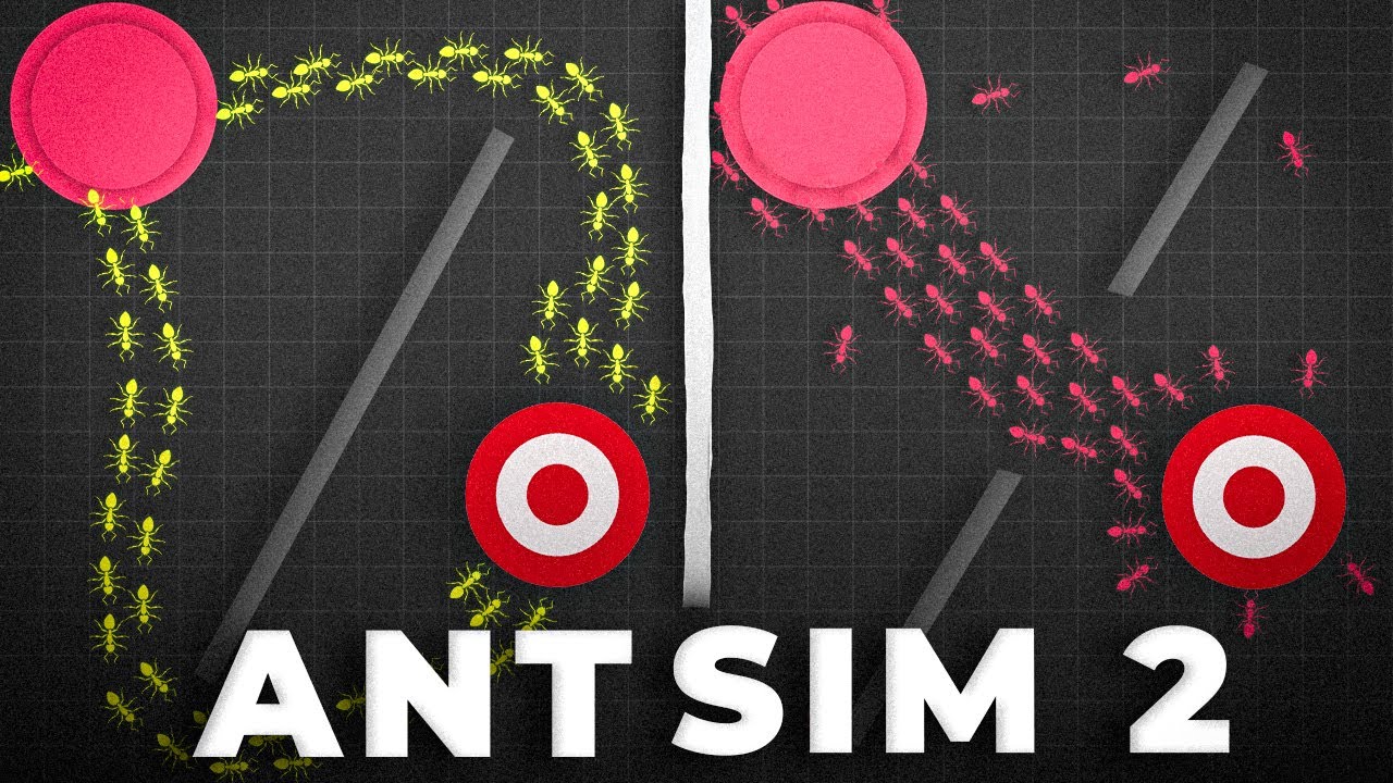 Ant Simulator 2 — Оптимизация пути