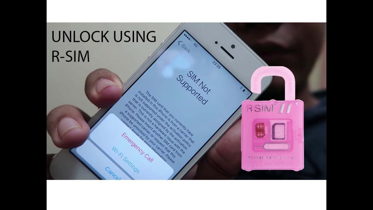 IPHONE SIM NOT SUPPORTED TUTORIAL 2019 RSIM