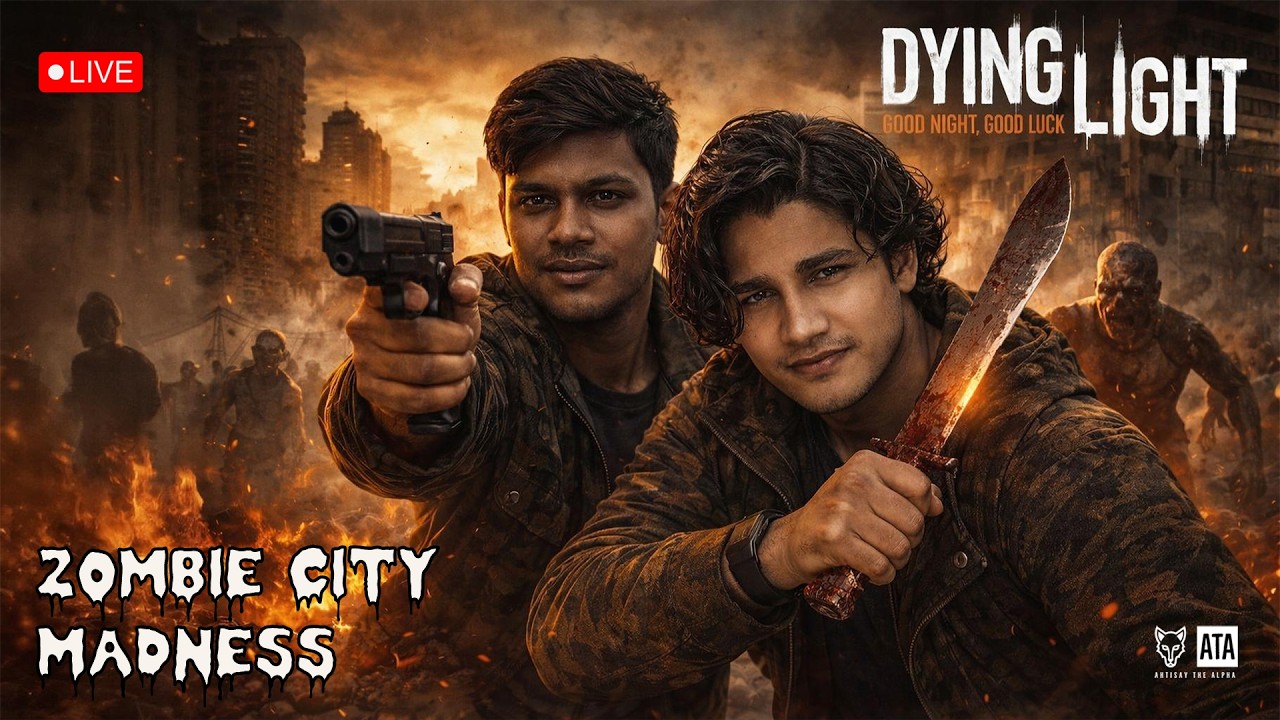 {🛑LIVE} | Zombie City Madness පටන් ගමු 🤯🔥 | Dying Light Gameplay