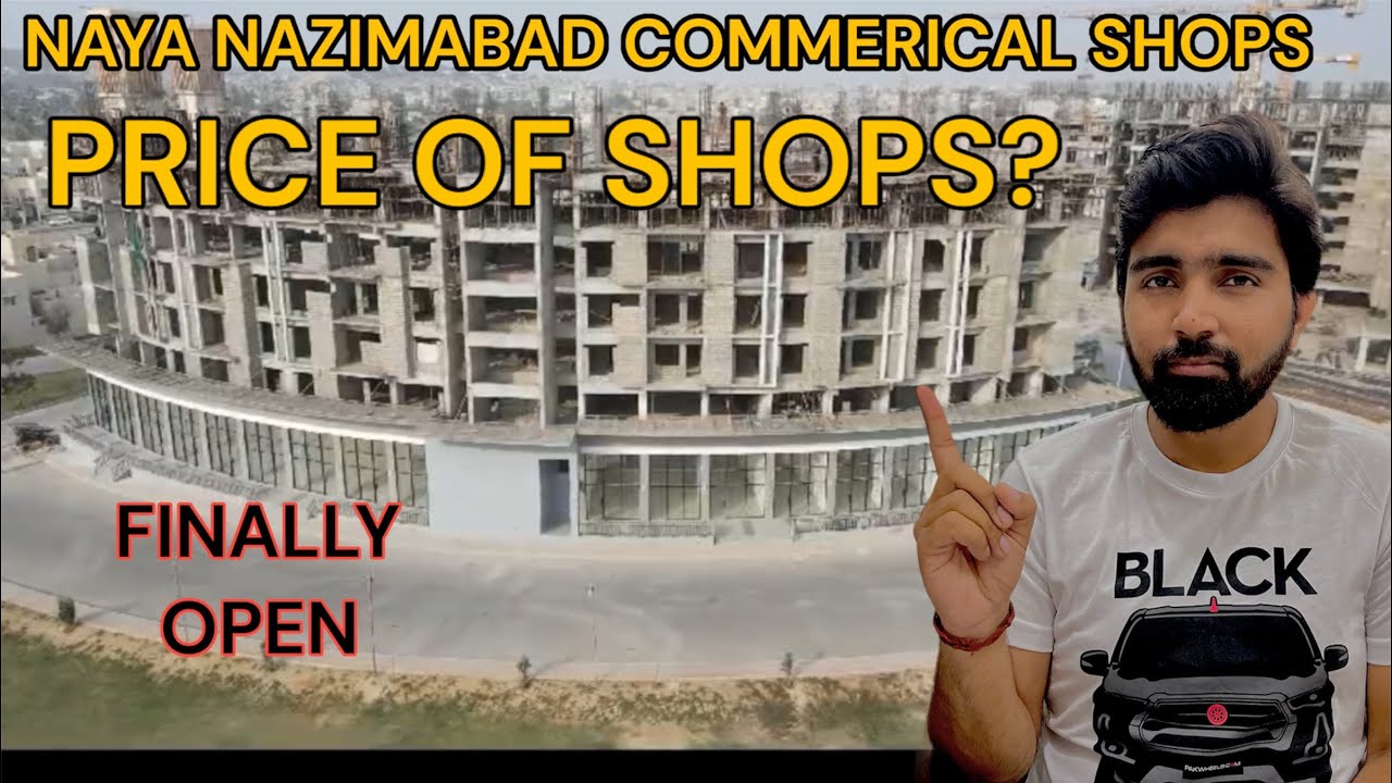 Naya nazimabad commercial shops ki opening | keys owners ky handover krdi hy | prices ? |