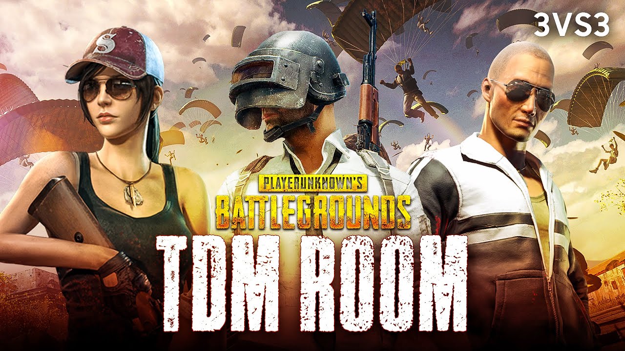 3 VS 3 TDM ROOM | PUBG