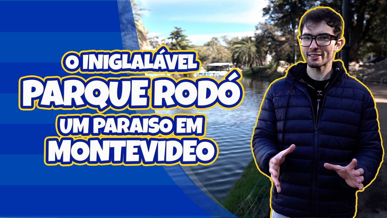 Porque esse é o LUGAR mais INCRÍVEL de Montevideo - Parque Rodó