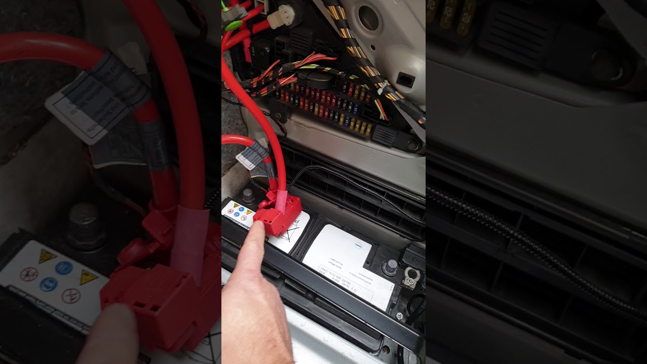 BMW batterie chargement