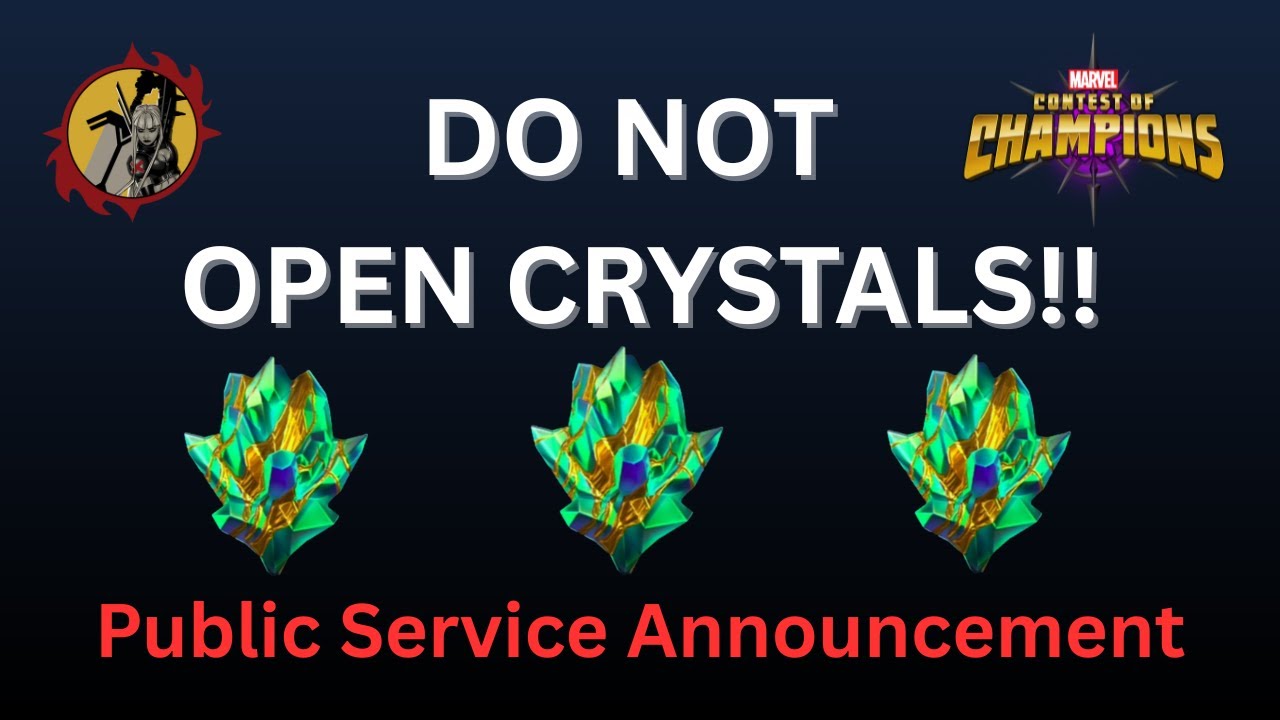 STOP Opening 7-Star Crystals! Summoner Service Announcement!