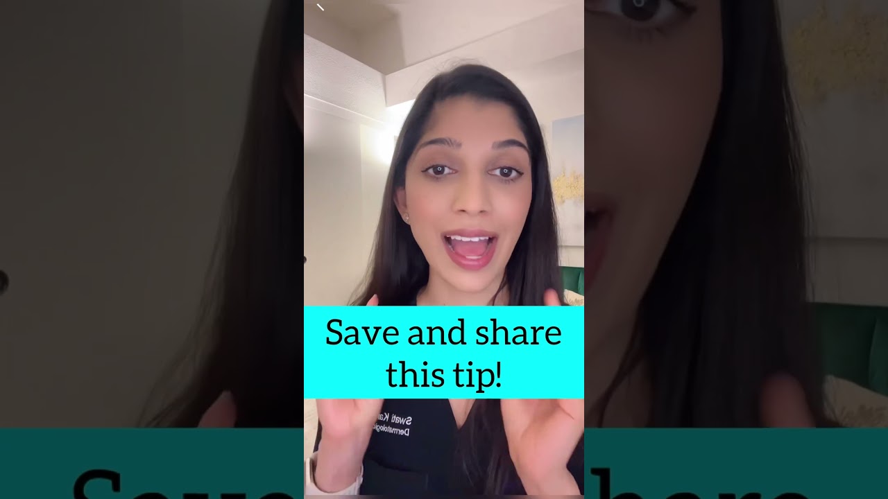 Irritation after eyebrow threading? Treat it with this tip. | Dr. Swati Kannan 