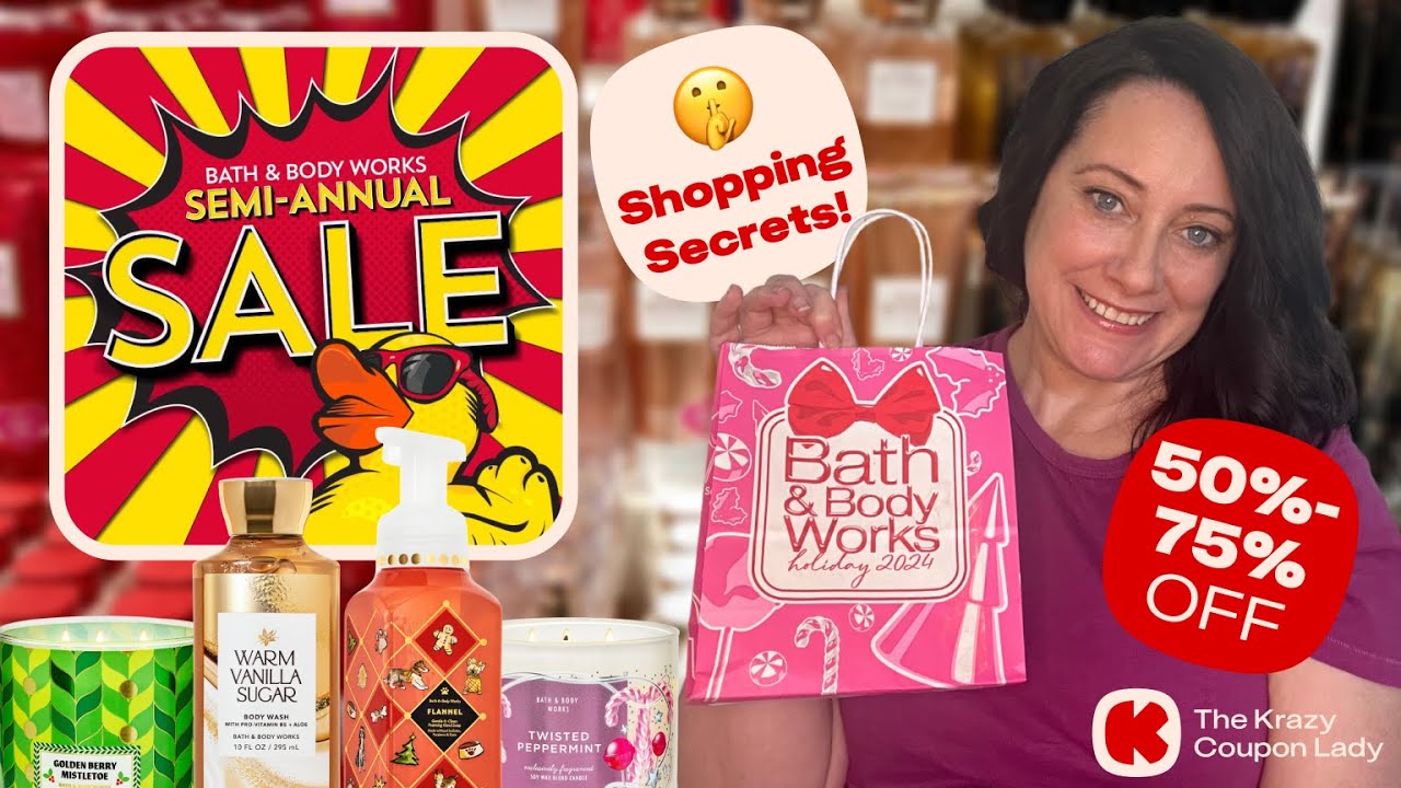 Bath and Body Works Semi-Annual Sale (Winter 2024): Sale Secrets You NEED to Know