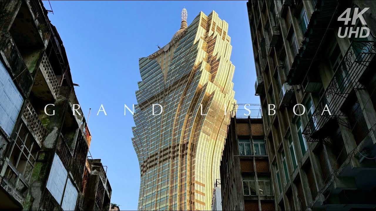 Grand Lisboa: Macau's Iconic Luxury Resort Stay & Michelin-Star Dining　(4K UHD)