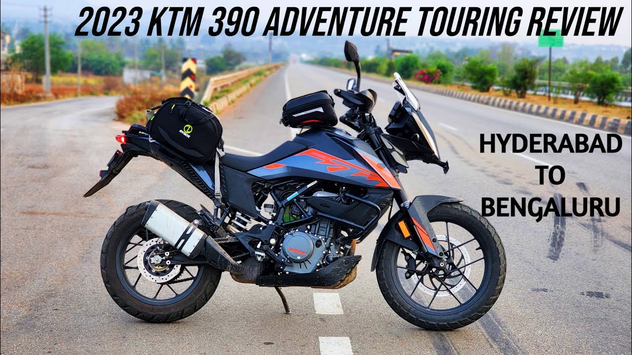 2023 KTM 390 Adventure Touring Review | Riding Hyderabad to Bengaluru 600+ kms in 8 hrs