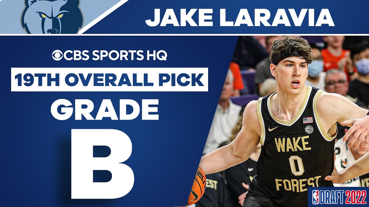 Jake LaRavia Selected No. 19 Overall In Trade to Memphis Grizzlies | 2022 NBA Draft | CBS Sports …