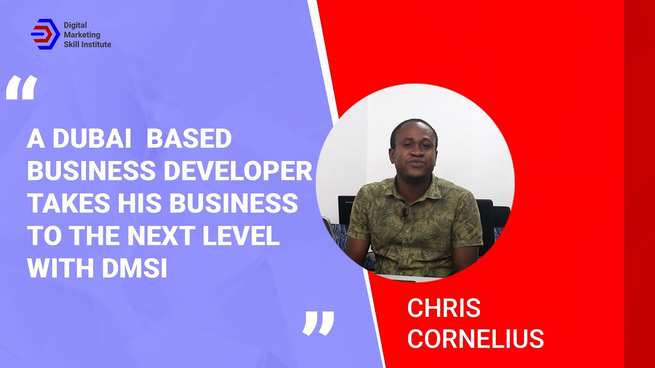 A Dubai Based Business Developer Takes His Business To The Next Level With DMSI