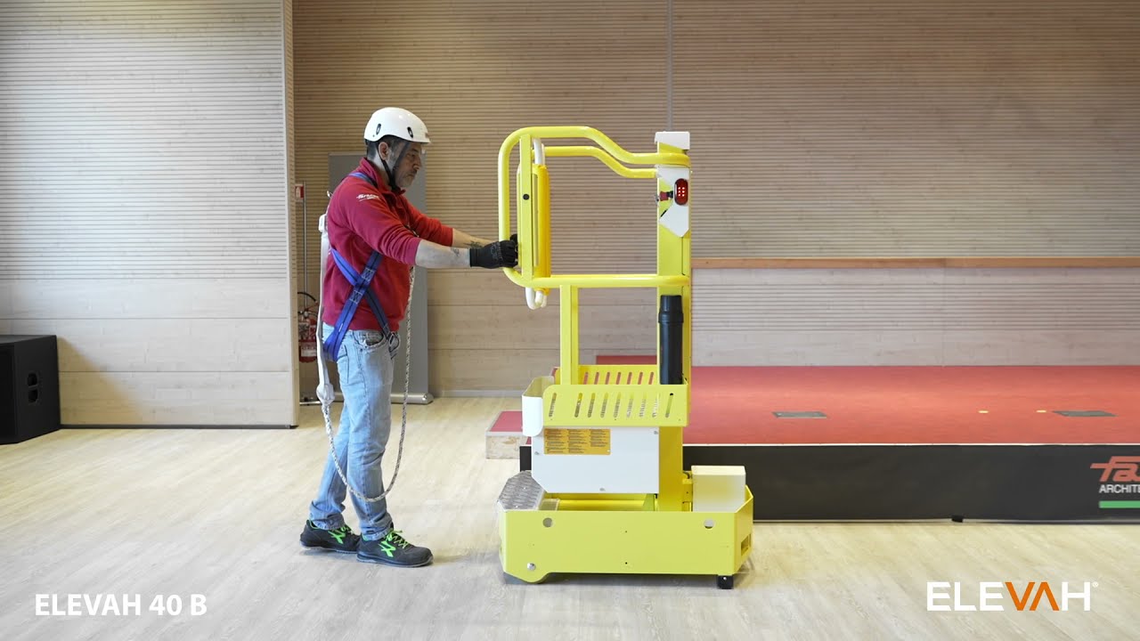 New generation of Elevah 40 - platforms for maintenance Elevah 40 Move and Elevah 40B