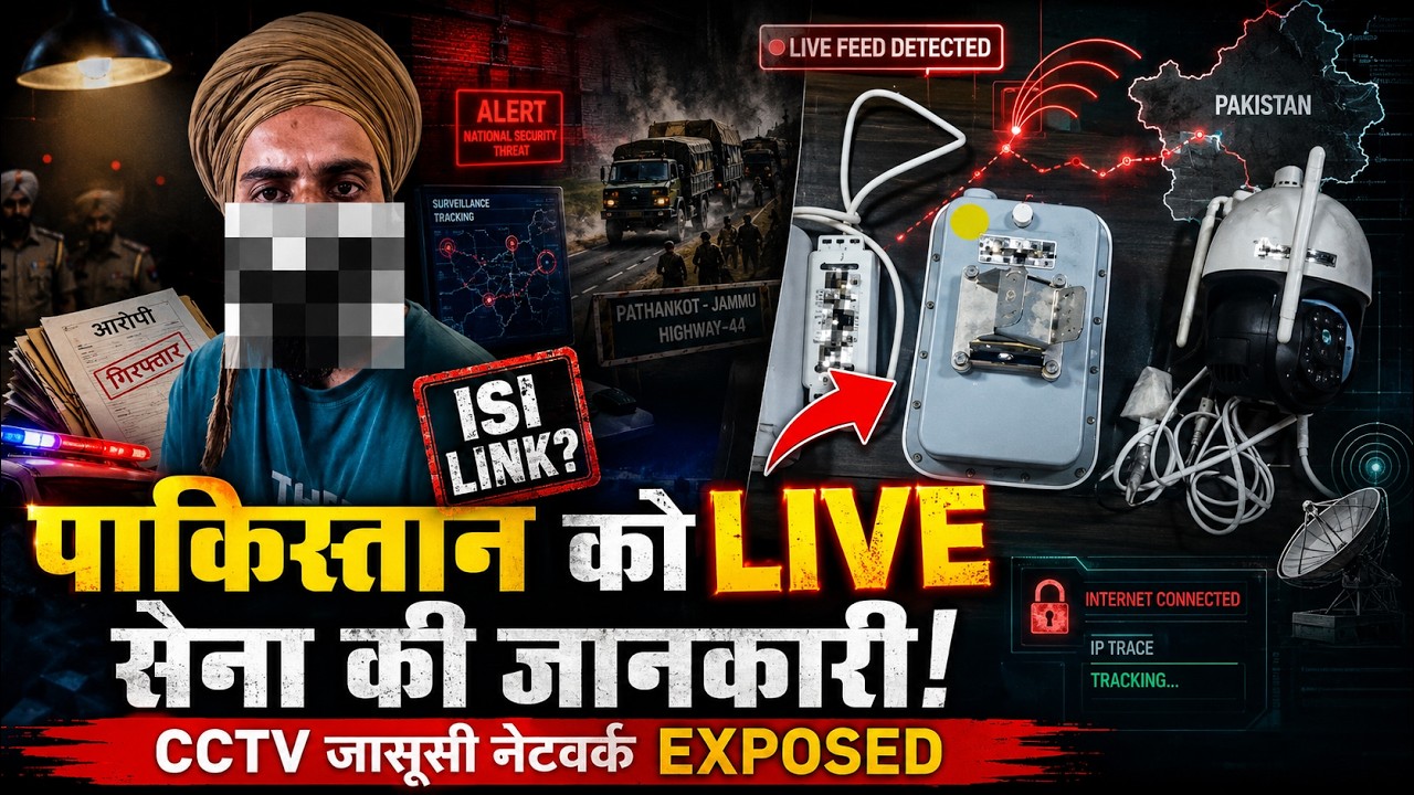 Pakistan Spy Network Busted In Punjab, Army Movement CCTV Exposed