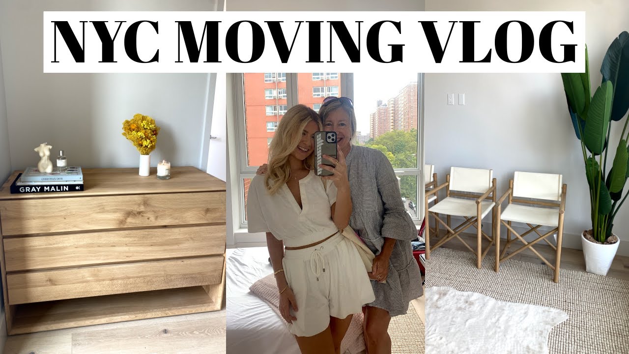 NYC MOVING VLOG: furniture deliveries, being emotional, apartment updates