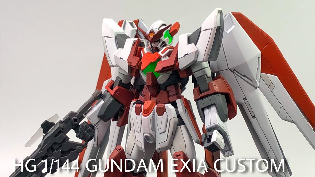 I CUSTOMIZED HGBF 1/144 GUNDAM AMAZING EXIA