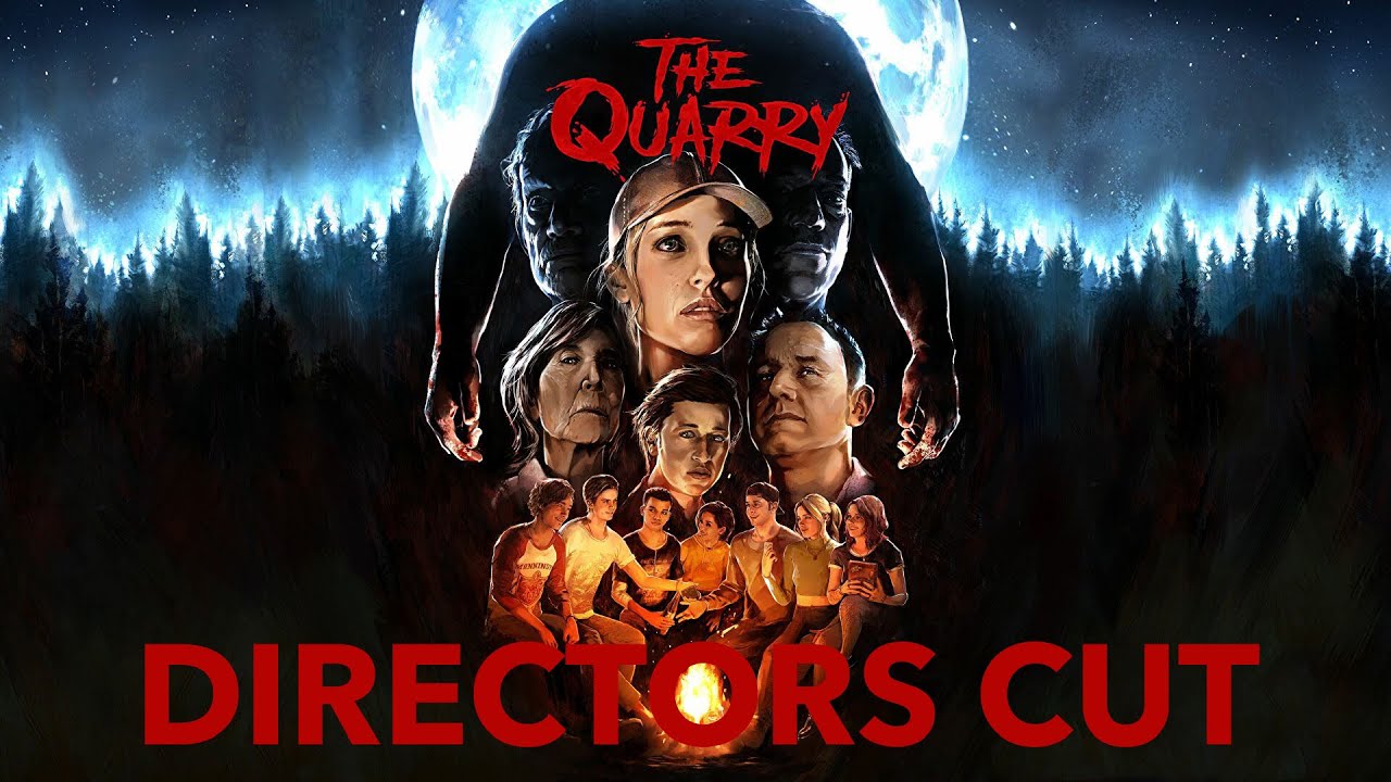 The Quarry - Movie Mode - DIRECTORS CHAIR - Full Game - 80s Horror Filter - No Commentary - 4K