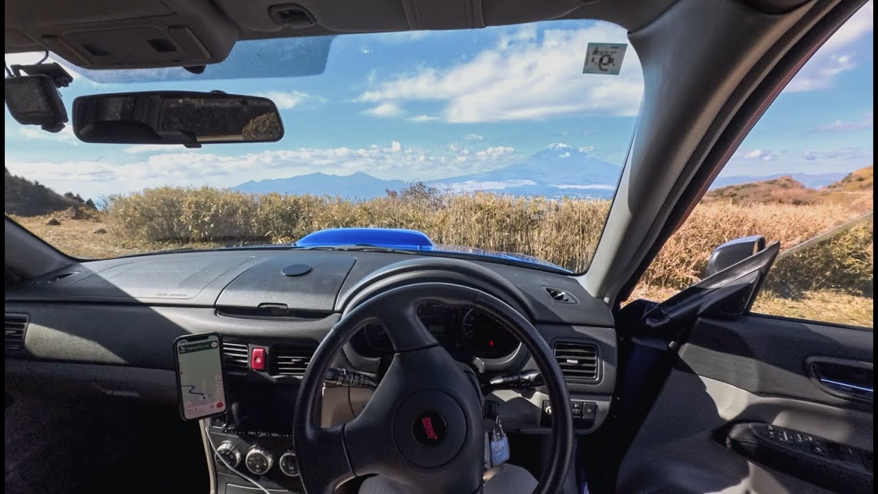Subaru Forester STi (SG9) - Spirited Hakone Drive with Mt. Fuji Views
