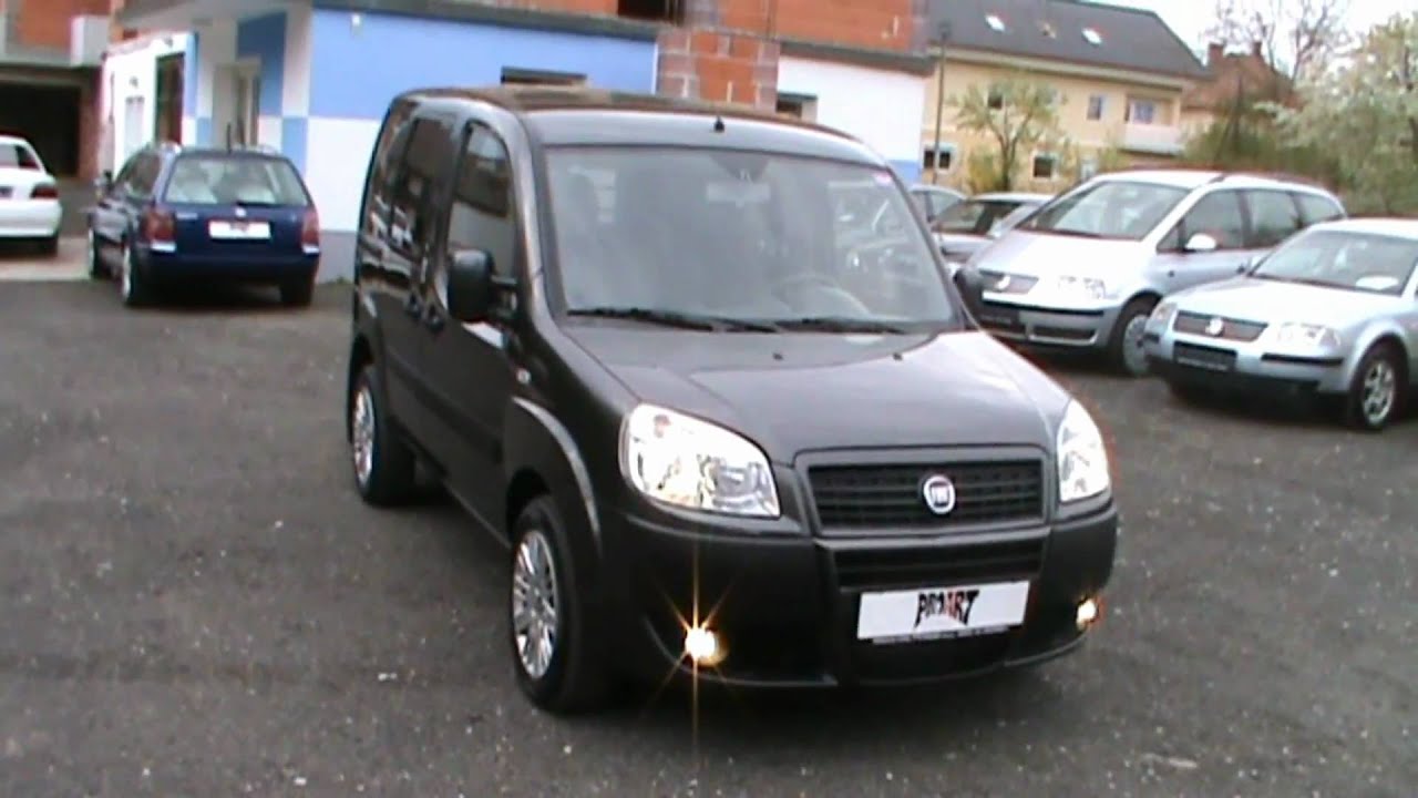 2008  Fiat Doblo 1.9 JTD MULTIJET DYNAMIC Review,Start Up, Engine, and In Depth Tour