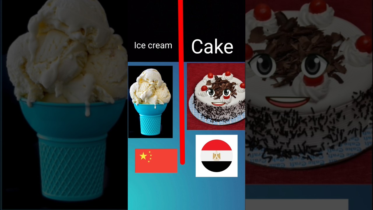 Ice cream vs cake #cartoon #grambangla #video #vairalshort #viral #enjoy #bangla