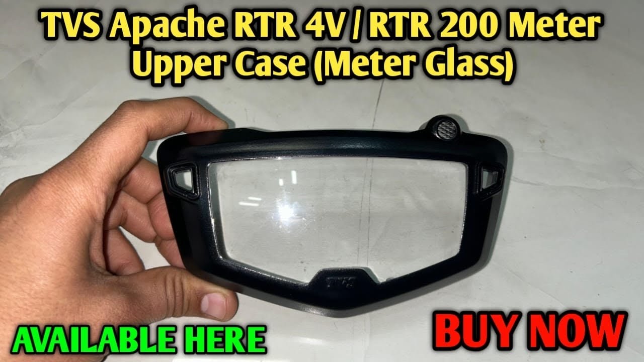 TVS Apache RTR 160 4V/ RTR 200 Meter Upper Case Shell (Meter Glass) Price Buy Online 
