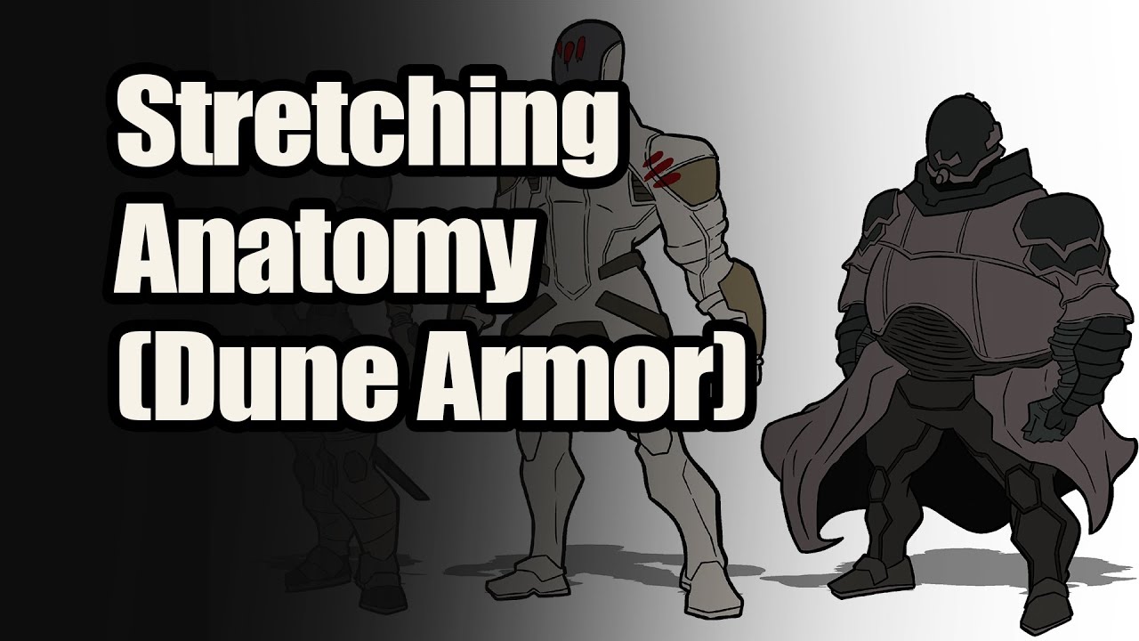 Stretching Anatomy (Dune Armor) #conceptart #digitalart #digitaldrawing #dune #art #artist