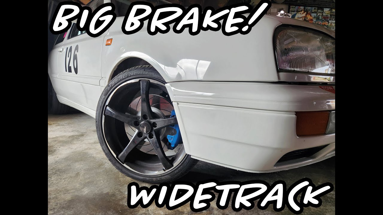 5x100 and 312mm brake conversion! My Mk3 1.8t racecar