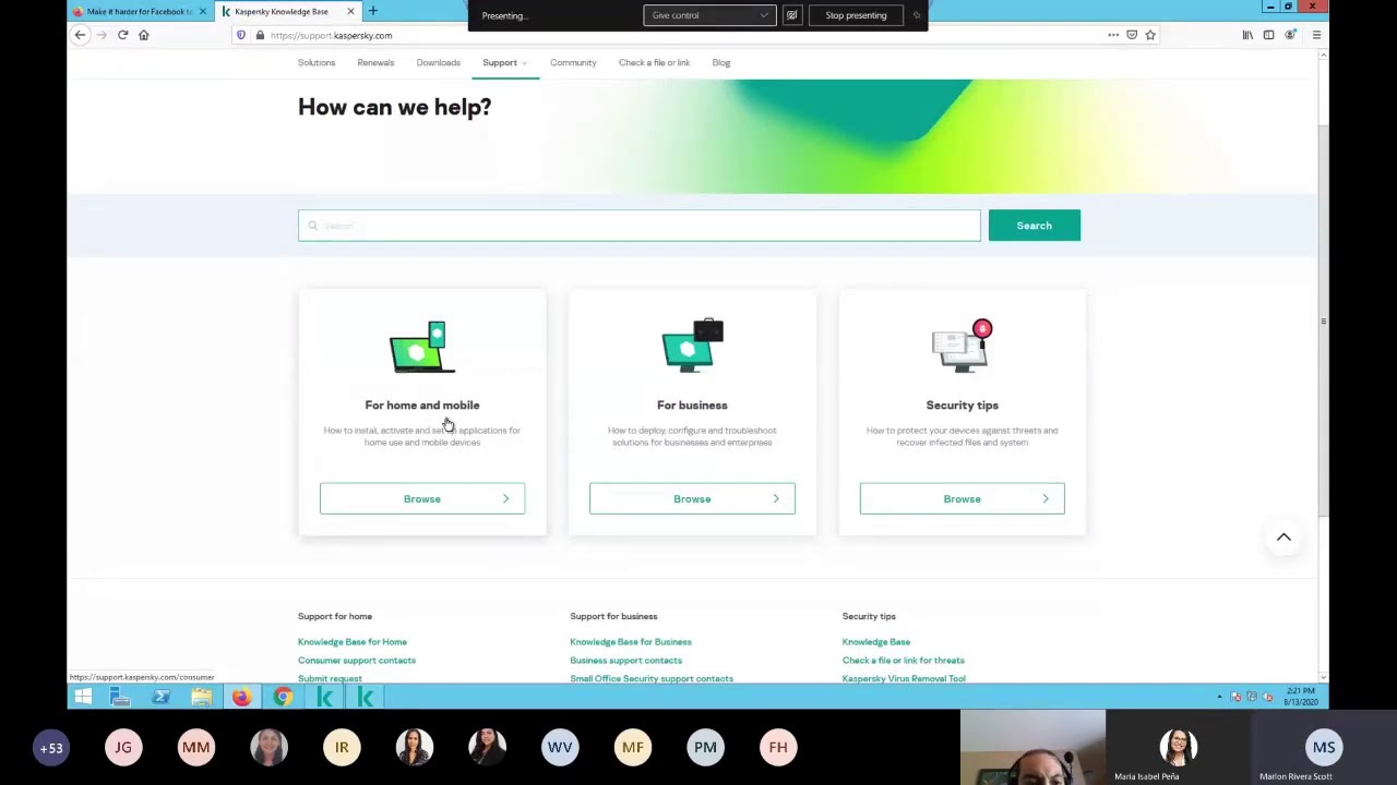 Bootcamp de Kaspersky Security Center