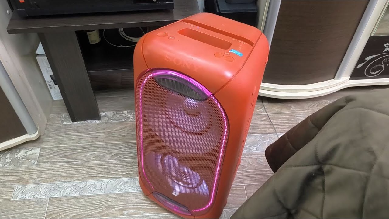 Repair of the Sony gtk-xb60 speaker was flooded with water