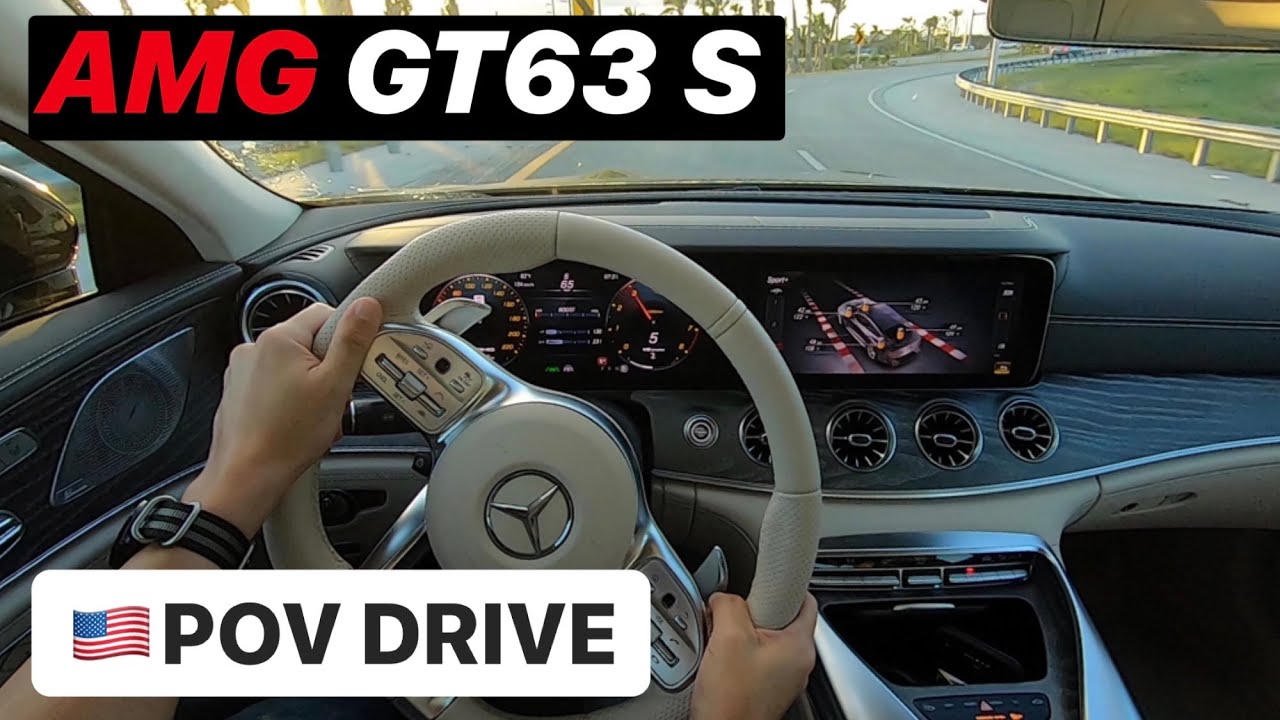 2020 Mercedes AMG GT63 S ►POV review [day and night drive]
