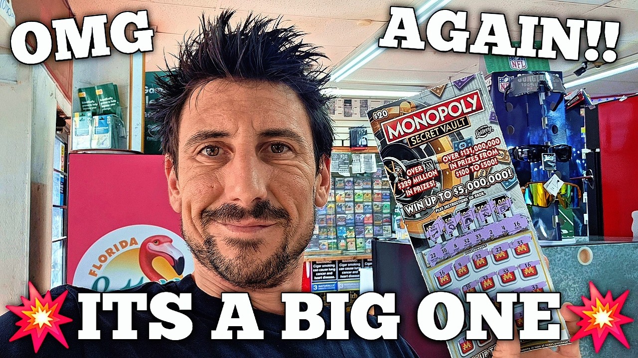 О боже, еще один очень крупный выигрыш по этому билету! 🤑 - Scratch Life 🚀