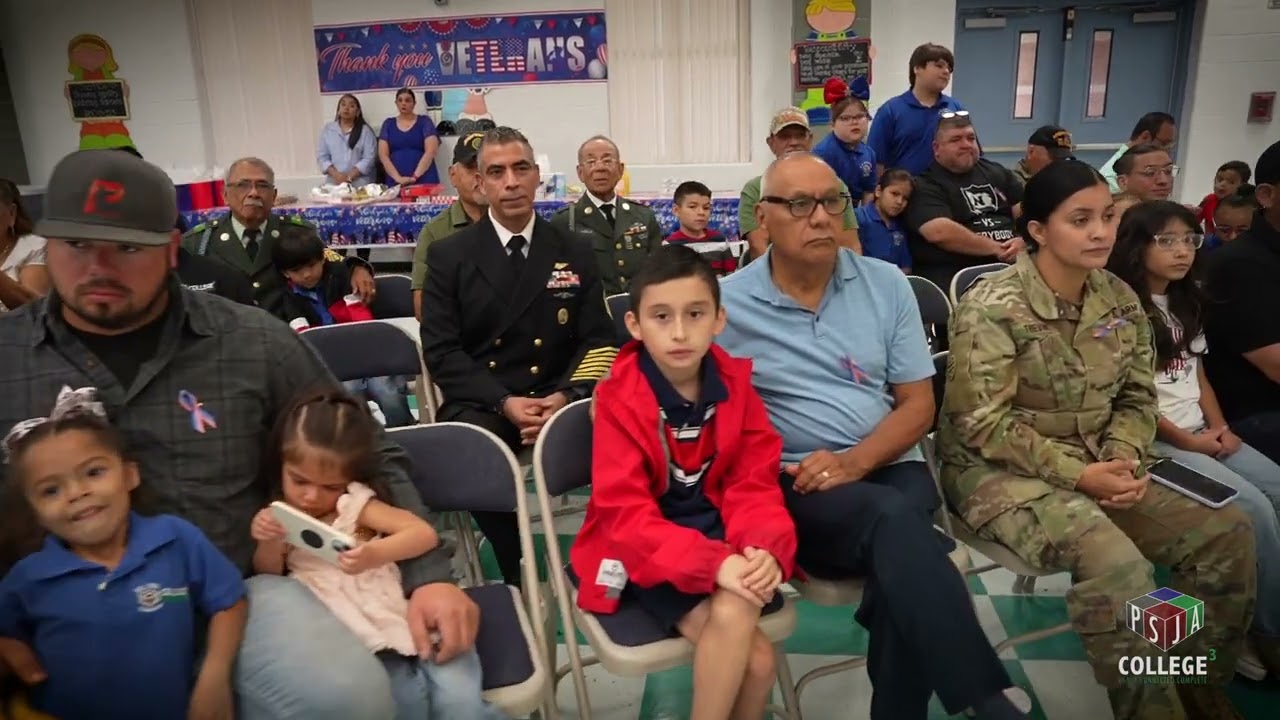 Veterans Day at Dr.  Long Elem.