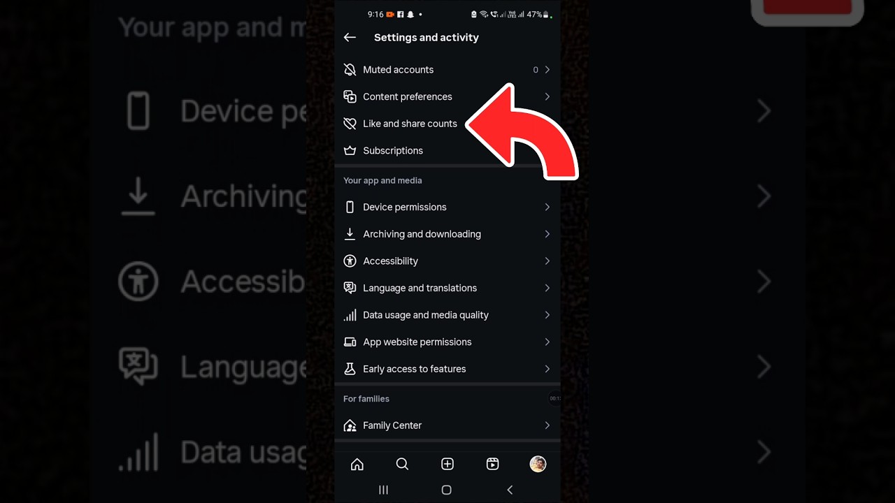 How to Hide like & share count on post from other account on Instagram  | #instagram #shorts #viral