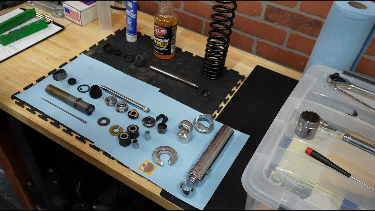 1977 BMW R75/7: Episode 19 - Suspension Part 1 (Koni Shocks Rebuild)