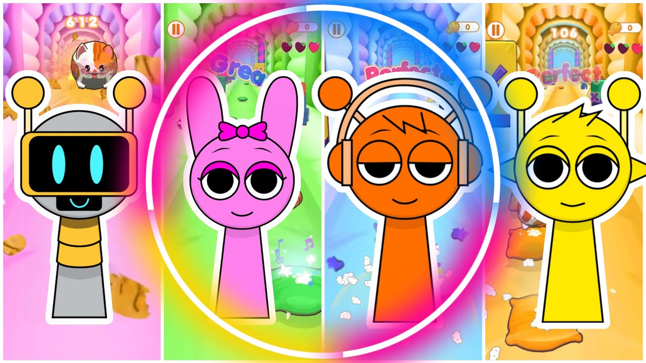 🎵Tiles Hop x Sprunki – Crazy Beat Challenge!