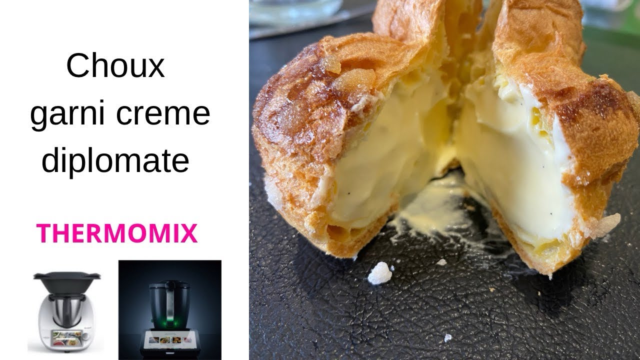 Choux a la crème diplomate