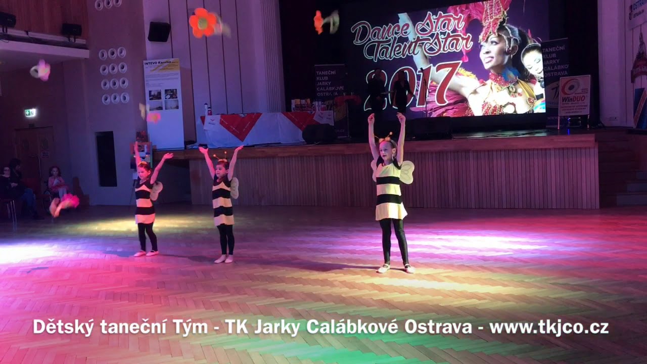 Dětský Taneční Tým 6-8  let - TKJCO - Včelka Mája