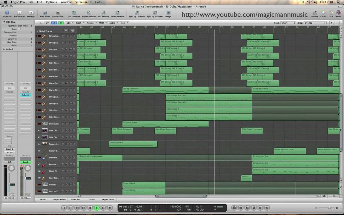 N-Dubz - Na Na (Instrumental) REMAKE
