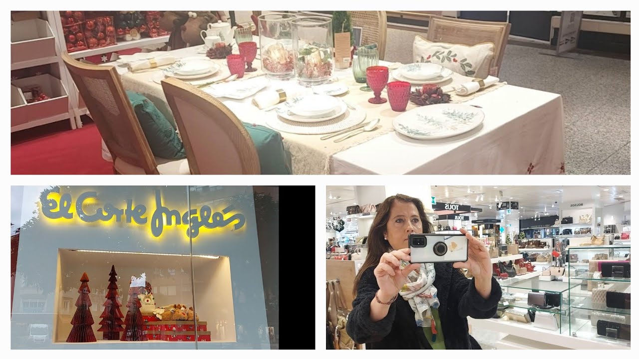 🎄HOY COCINA 🍽 EL CORTE INGLÉS 🌟 DE COMPRAS 🛍 // BEATRIZ COCINA