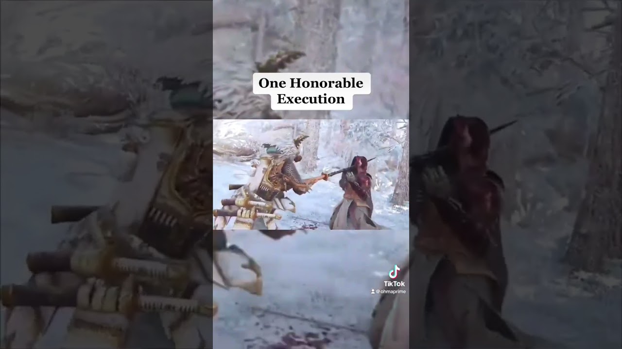 For honor - One Honorable Execution