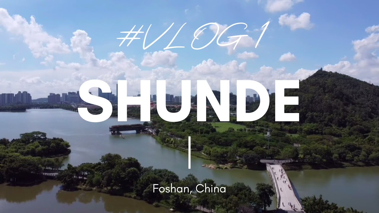 DJI mini 2. Shunde, Foshan, China.
