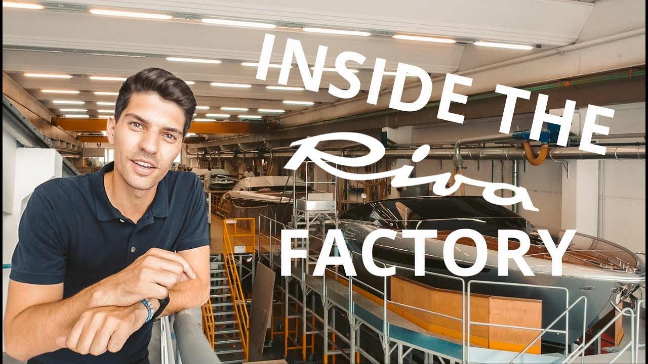 Inside the Famous RIVA YACHT Factory