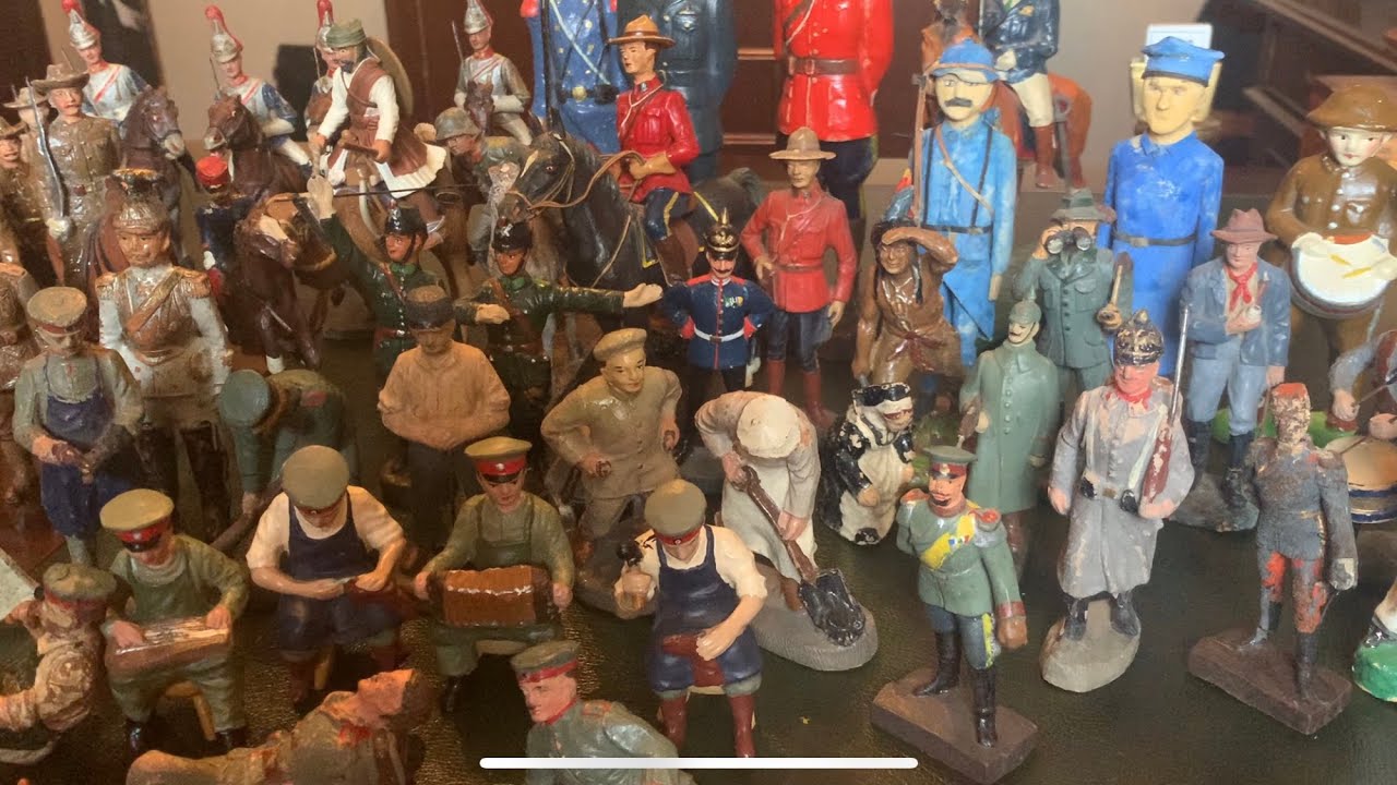 Антикварные Солдатики / Elastolin / Pfeiffer / Lineol Early Toy Soldiers